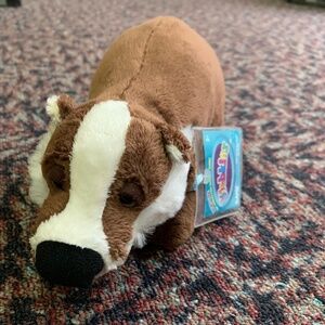 Webkinz Badger New with Unused Code